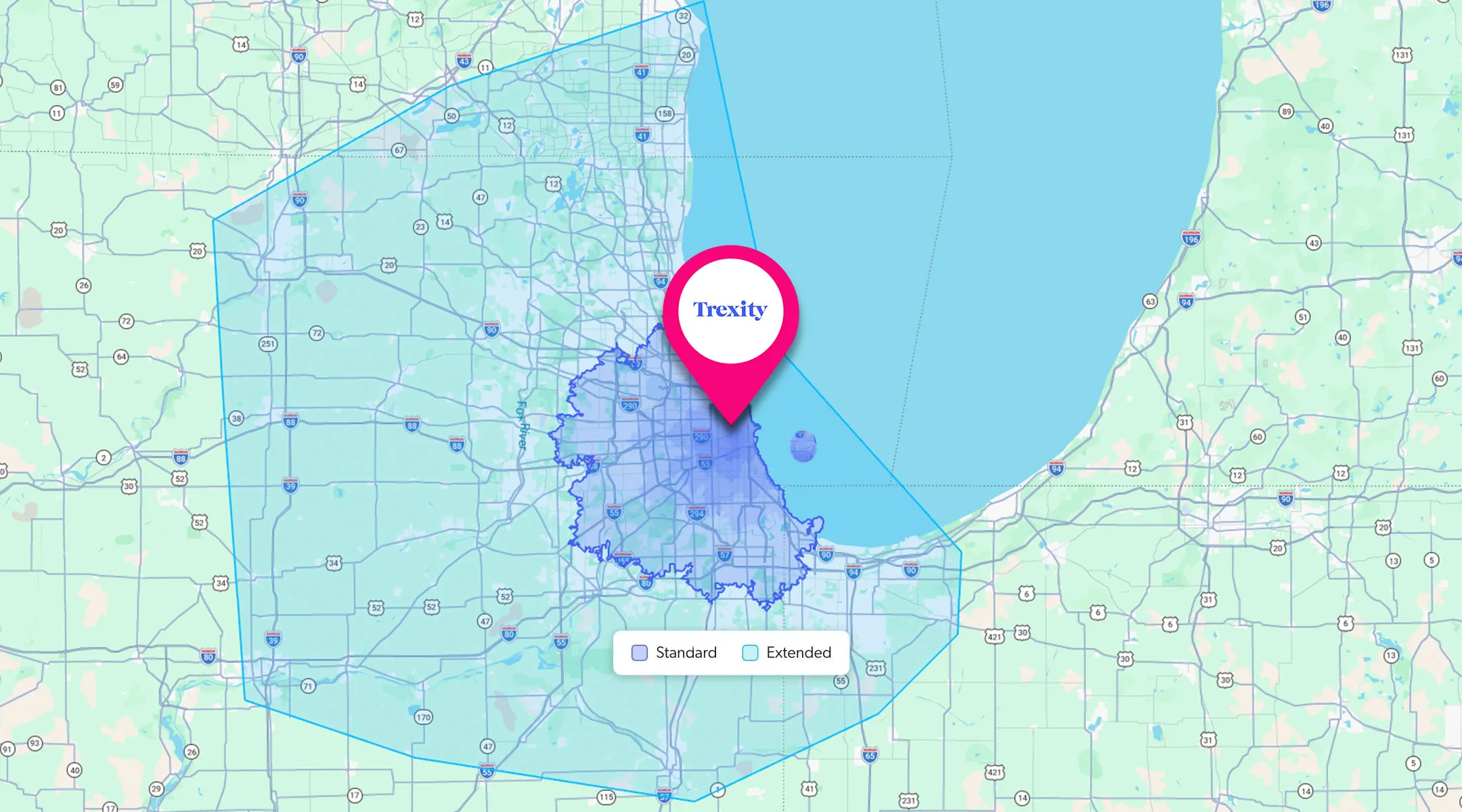 Where your chicago store can be located