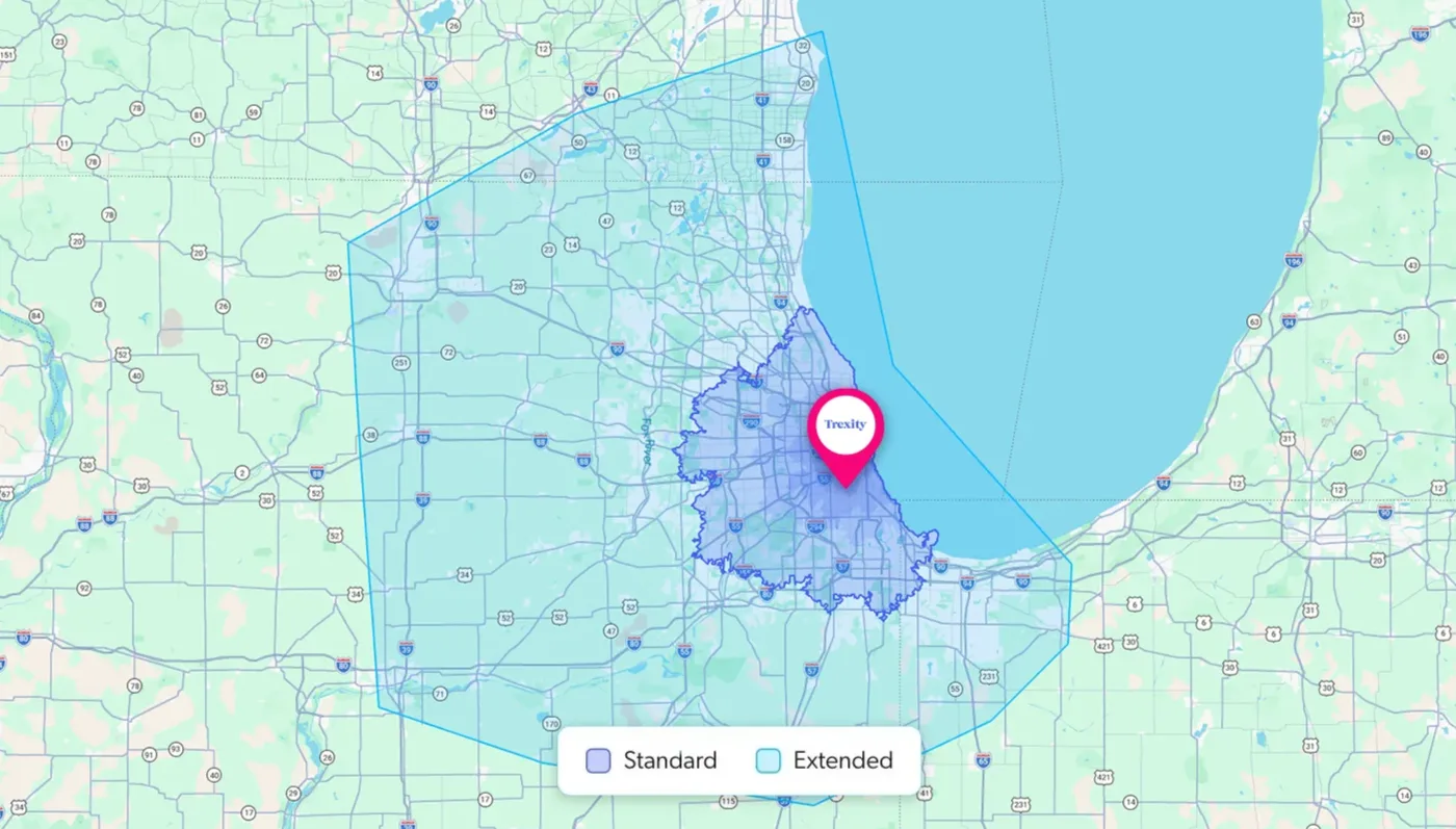 Where your chicago store can be located