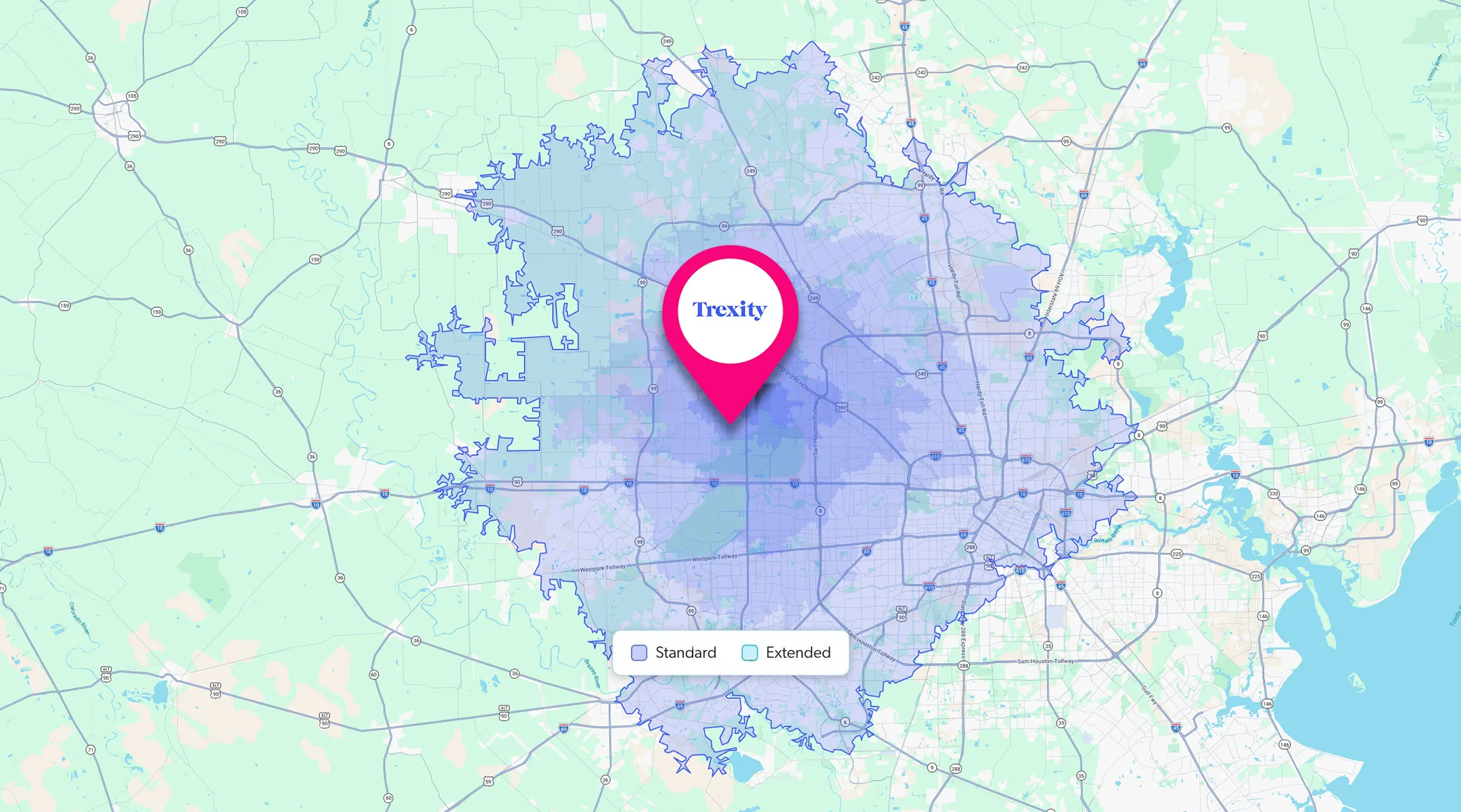 Where your houston store can be located