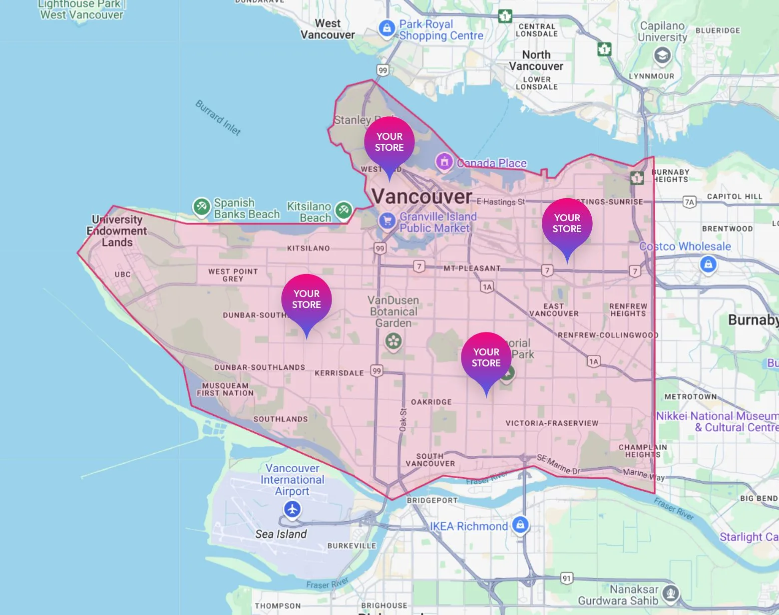 vancouver pickup zone