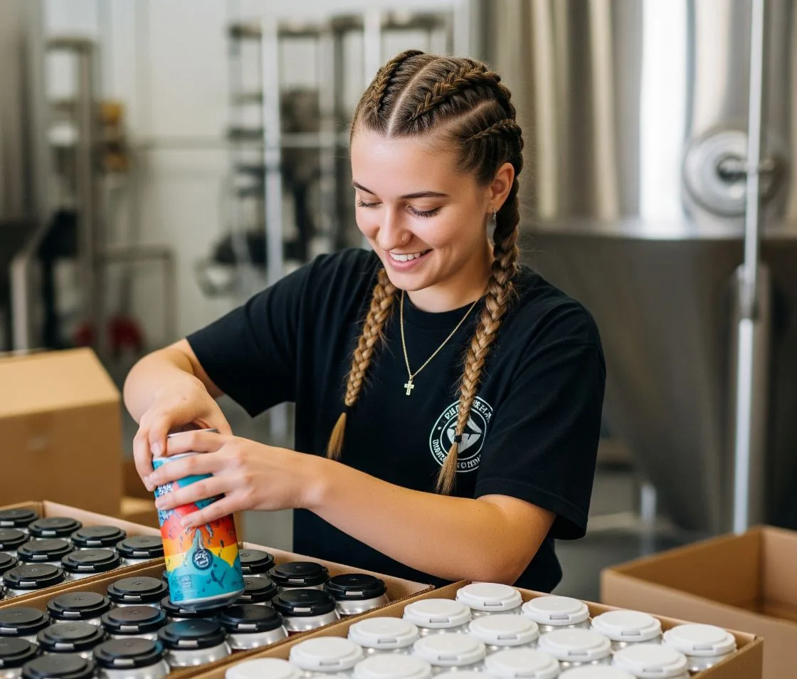 person working in the alcohol industry