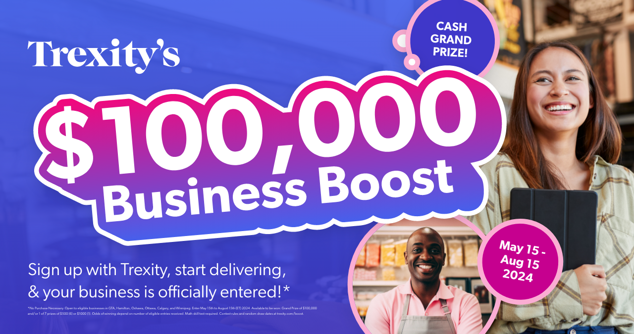 Cision – Trexity’s $100,000 Business Boost Giveaway launches May 15th