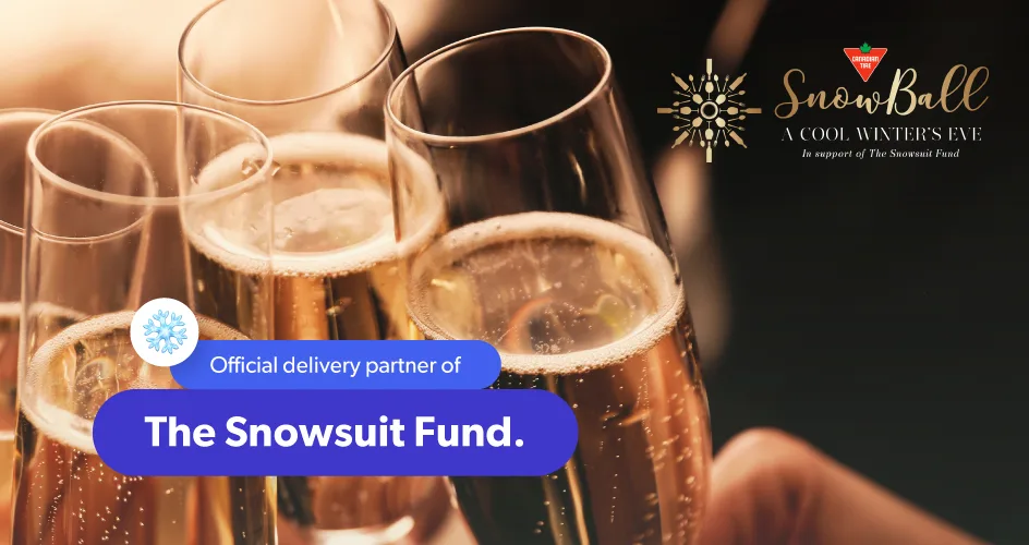 Official delivery partner of The Snowsuit Fund